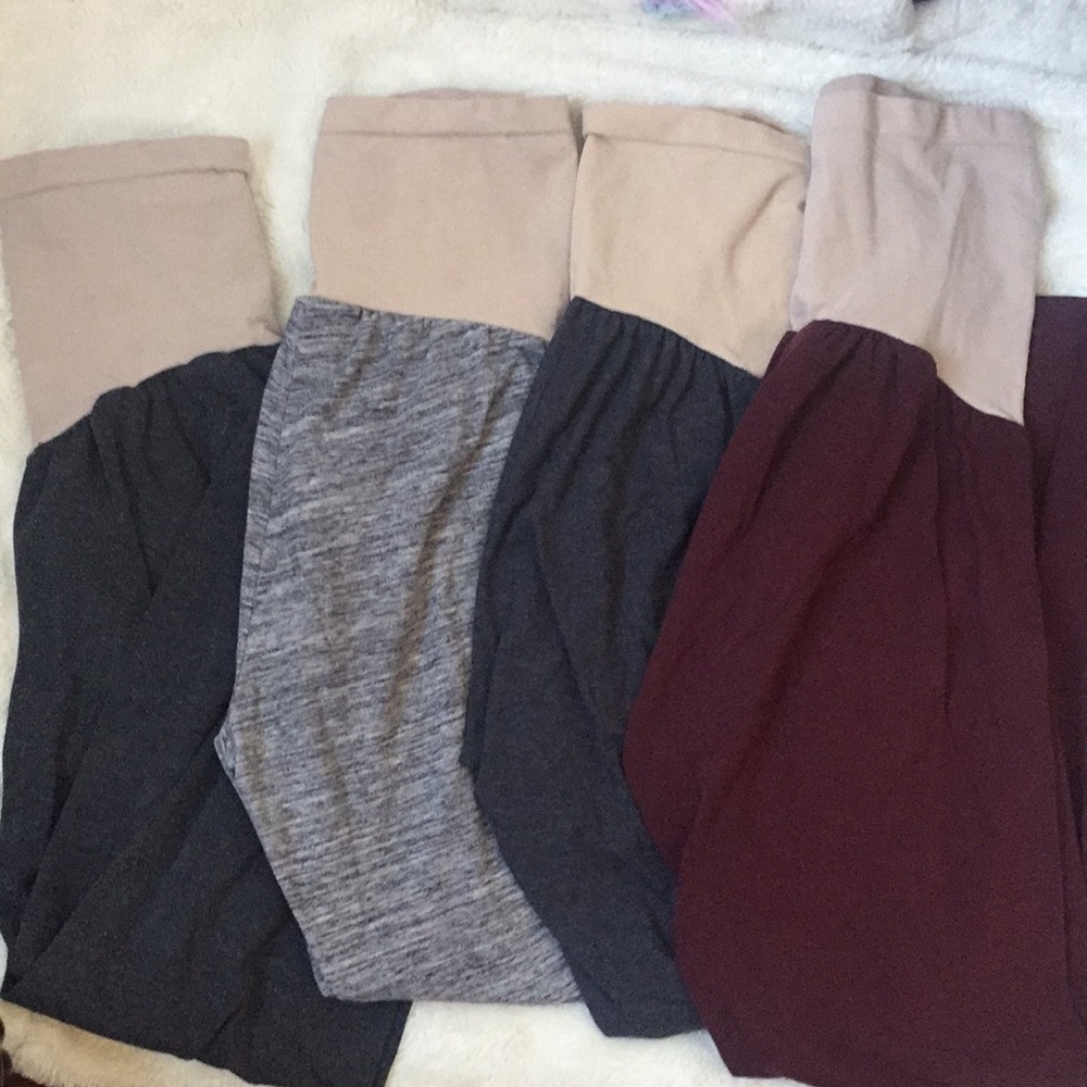 Motherhood leggings bundle of 4 🤰